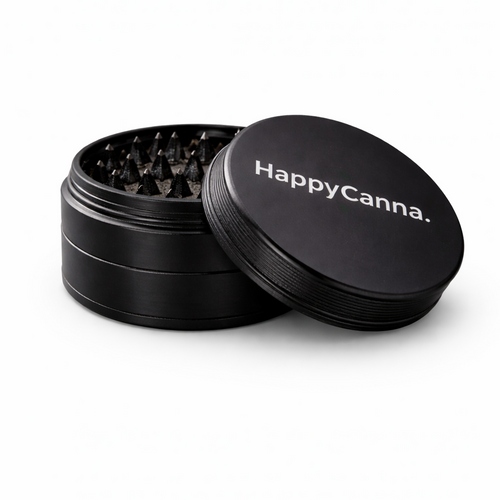 HC Essential Grinder 55 – 4-teilige Premium Kräutermühle aus Zinklegierung mit Magnetverschluss & Geschenkbox